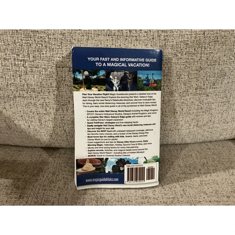 Magic Guidebooks 2021‎ Walt Disney World Guide Paperback Travel Book Orlando
